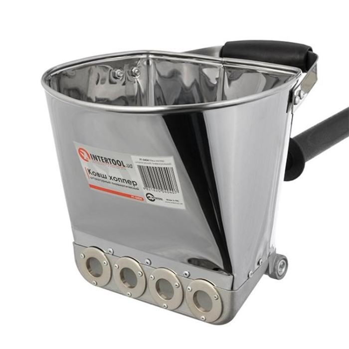 купить купить Ковш хоппер штукатурный пневматический INTERTOOL PT-0404  