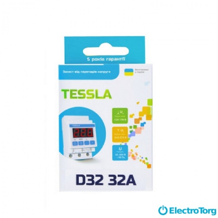 купить купить Реле напряжения D32 -D32A Tessla  