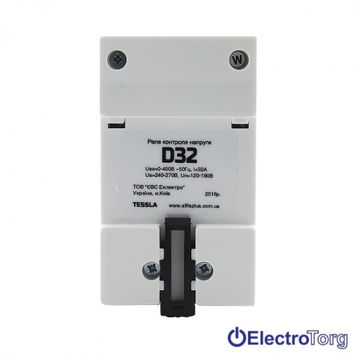купить купить Реле напряжения D32 -D32A Tessla  