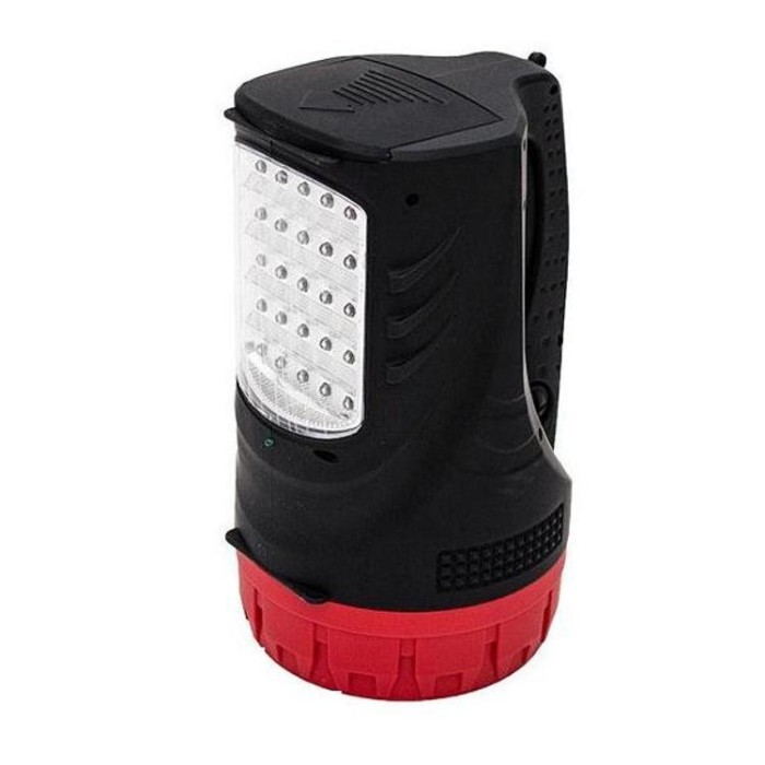 купить купить Фонарь аккумуляторный 1LED 5W + 25 LED INTERTOOL LB-0102  