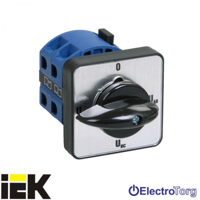 купить купить Переключатель кулачковый ПКП32-63/О 32А "Ic-O-Ia-Ib" 3Р/400B ИЭК  