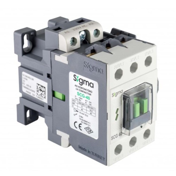 купить купить Контактор силовий SIGMA 25А, 11kW, 230V AC (SCG025230)  