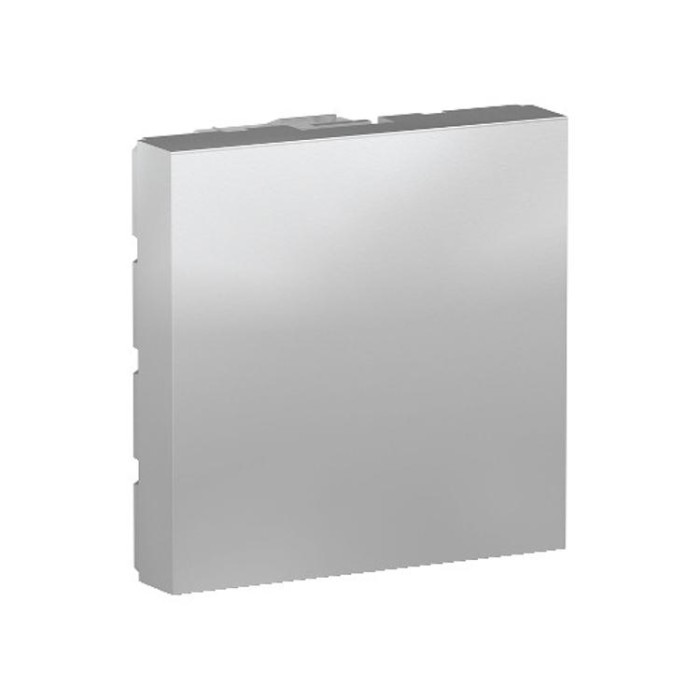 купить купить Заглушка 45х45 алюминий Unica New Schneider Electric (Шнайдер Электрик)  