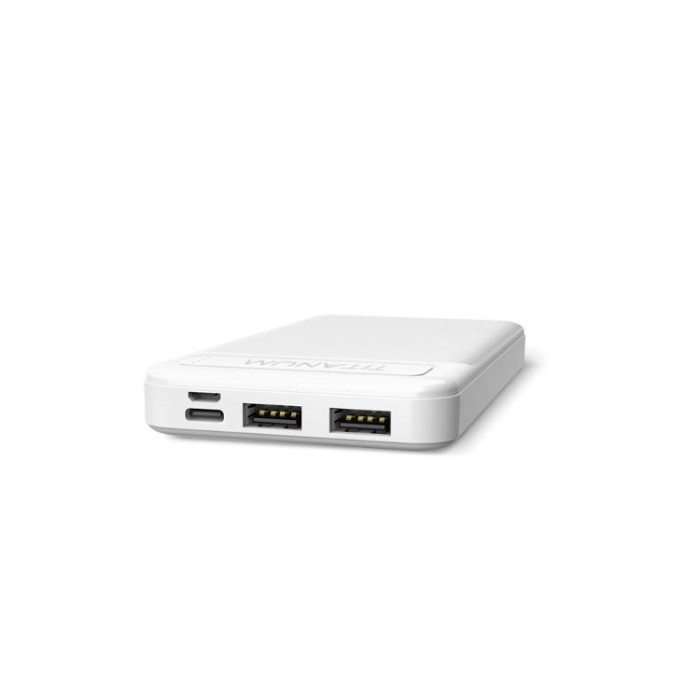 купить купить Повербанк TITANUM 912 White 10000mAh  