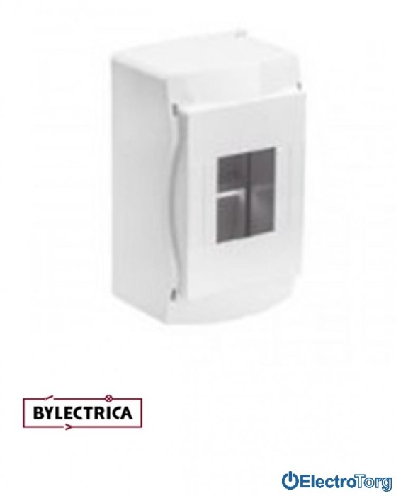 купить купить Бокс монтажный КНО-4 (открытая установка) 4 модуля Bylectrica (Байлектрика)  