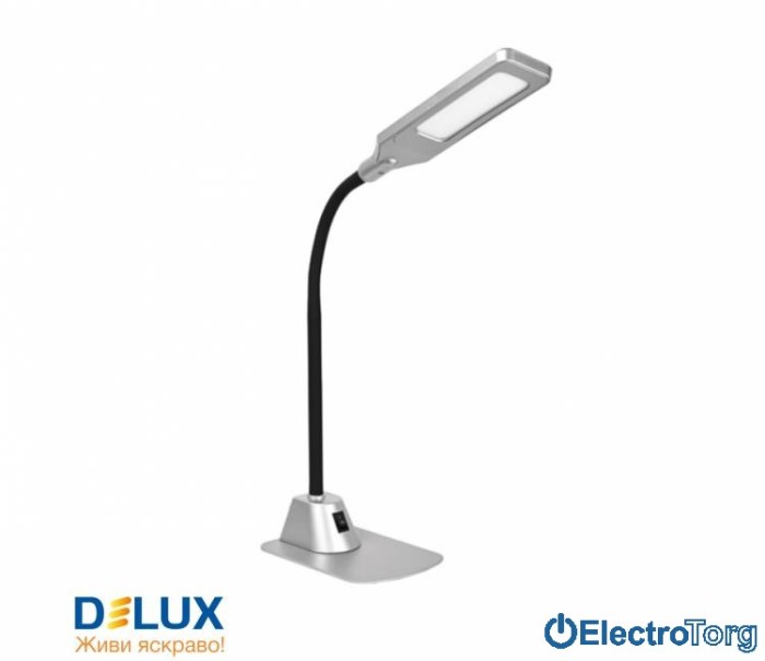 купить купить Светильник настольный LED TF-450 5W 4000K серебристый DELUX  