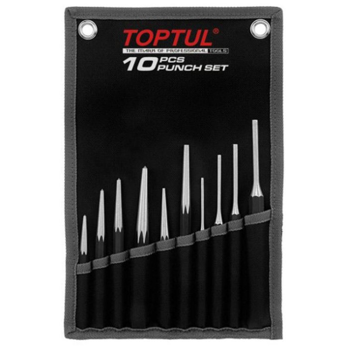 купить купить Набор выколоток и керн в чехле TOPTUL 10ед. GPAQ1001  