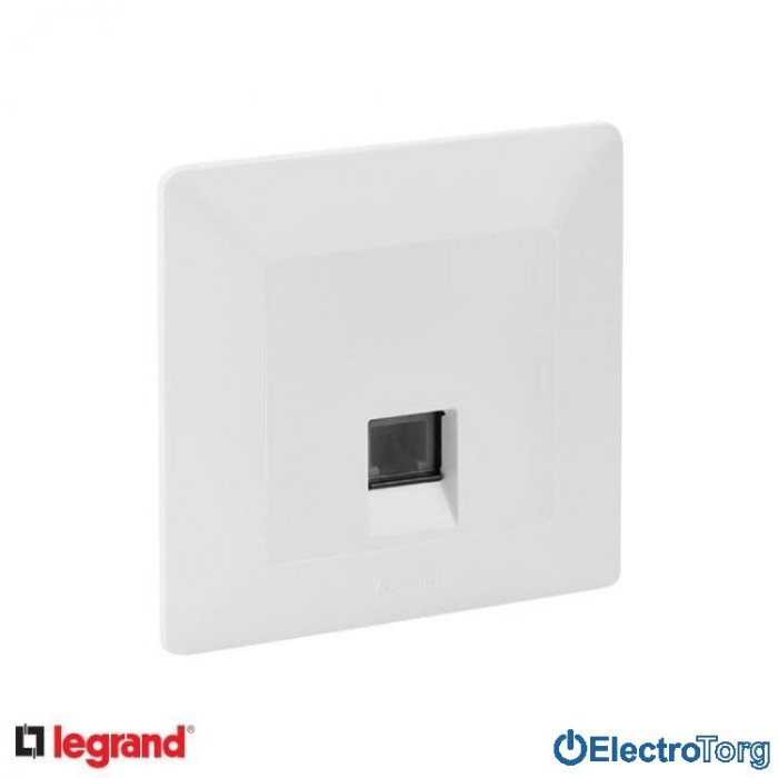 купить купить Розетка компьютерная RJ45 6 UTP в сборе Valena LIFE Legrand  