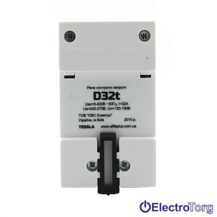 купить купить Реле напряжения D32 t-D32A (с термозащитой) Tessla  