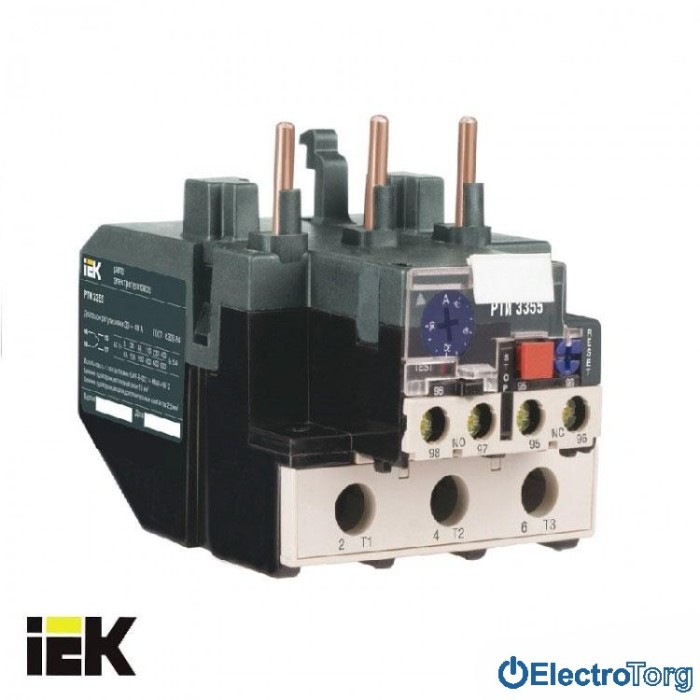 купить купить Реле РТИ-3357 электротепловое 37-50А ИЭК (IEK)  