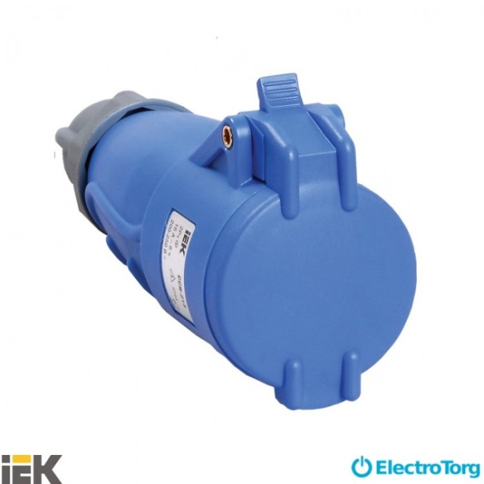купить купить Розетка переносная ССИ-213 16А-6ч/200-250В 2Р+РЕ IP44 MAGNUM ИЭК (IEK)  