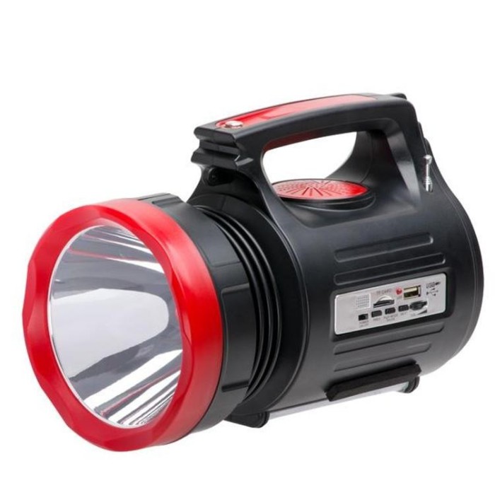 купить купить Фонарь аккумуляторный 1LED 5W + 22 SMD INTERTOOL LB-0104  