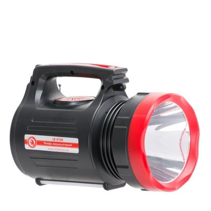 купить купить Фонарь аккумуляторный 1LED 5W + 22 SMD INTERTOOL LB-0104  