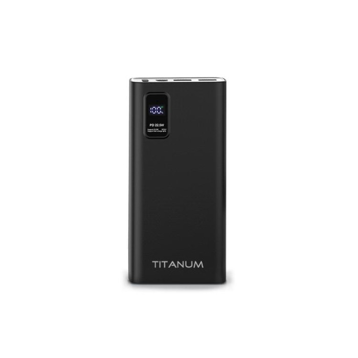 купить купить Повербанк TITANUM 727S 20000mAh 22.5W Black  