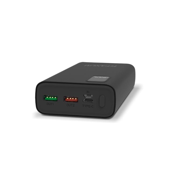 купить купить Повербанк TITANUM 727S 20000mAh 22.5W Black  