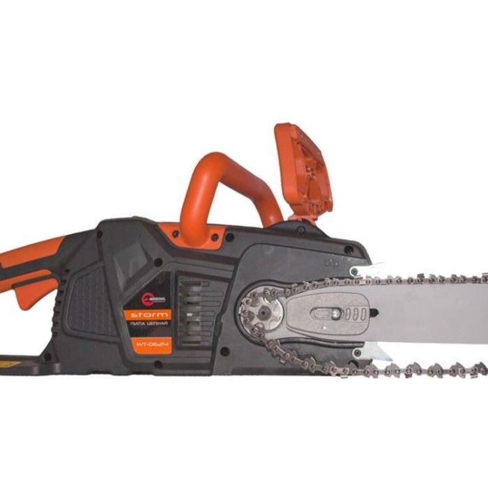 купить купить Пила цепная STORM 2400 Вт, 13,5 м/с, шина 405 мм INTERTOOL WT-0624  
