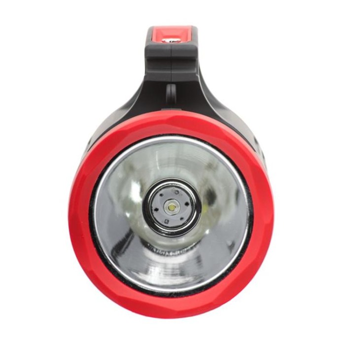 купить купить Фонарь аккумуляторный 1LED 5W+22 SMD, выносная солнечная панель, выносные 2 led лампы, кабель для зарядки телефона-планшета INTERTOOL LB-0105  