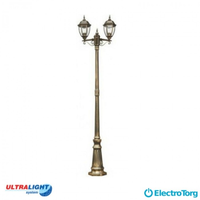 купить купить QMT 21276SЕ Dallas II Светильник парк, стар/зол.Ultralight  