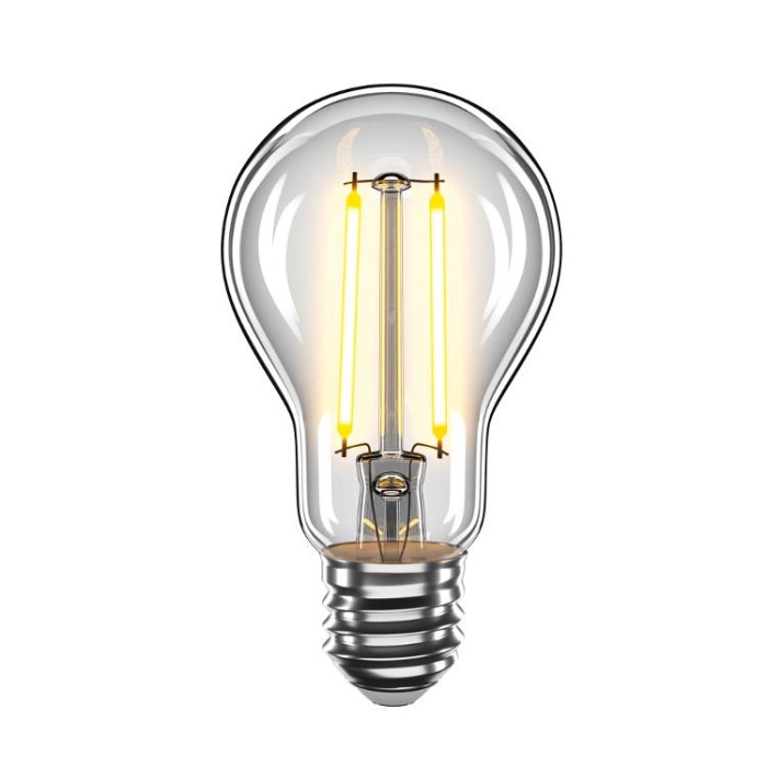 купить купить LED лампа филаментная V-Filament-A60 2W E27 2500K 200Lm VELMAX (Велмакс)  