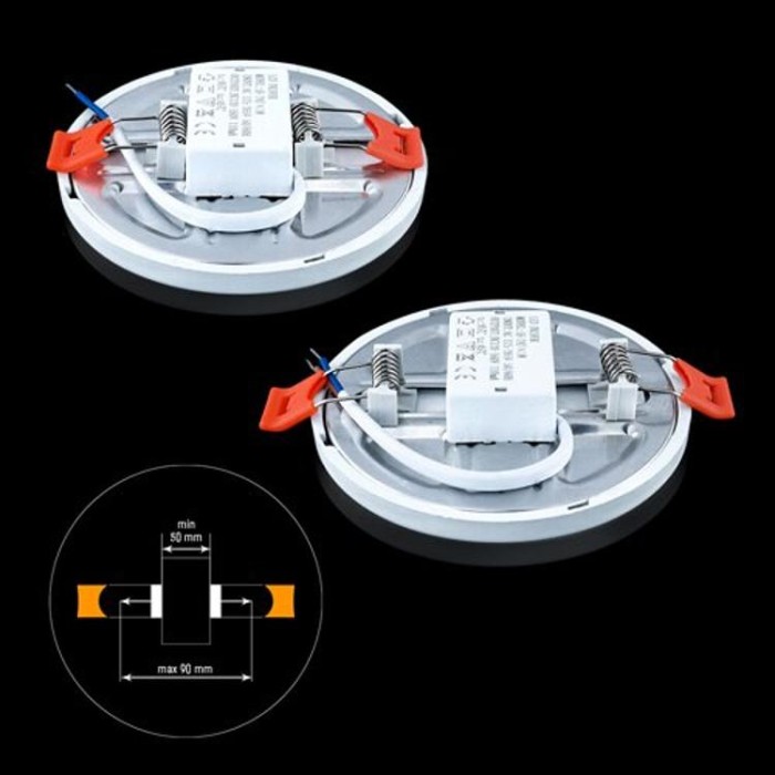 купить купить Светильник светодиодный Biom СL-R6W-5 6Вт круглый 5000К  