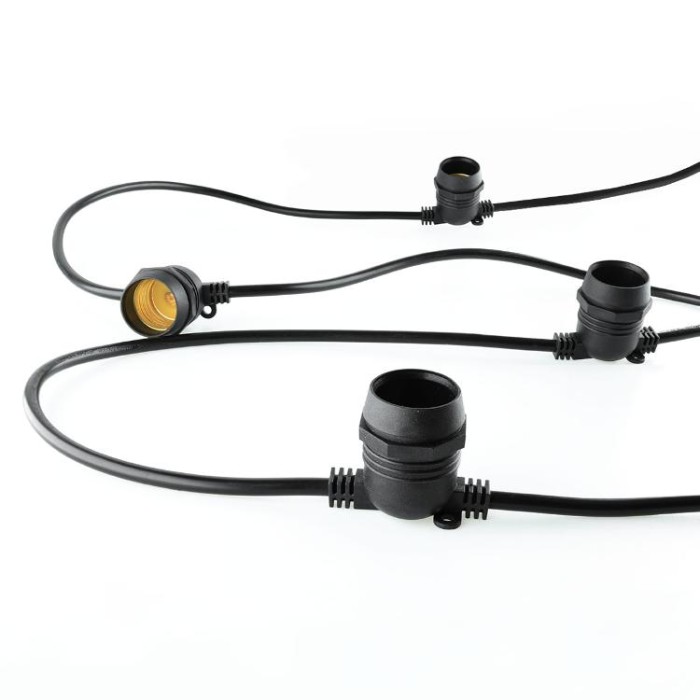 купить купить Гирлянда для светодиодных ламп BIOM GI1052067100 IP67 E27*20, 100W, 10,5м  