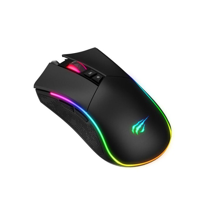 купить купить Ігрова миша дротова HAVIT HV-MS1001S USB RGB Black/Gray  