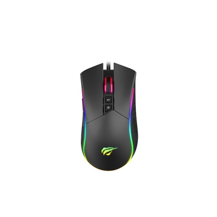 купить купить Ігрова миша дротова HAVIT HV-MS1001S USB RGB Black/Gray  