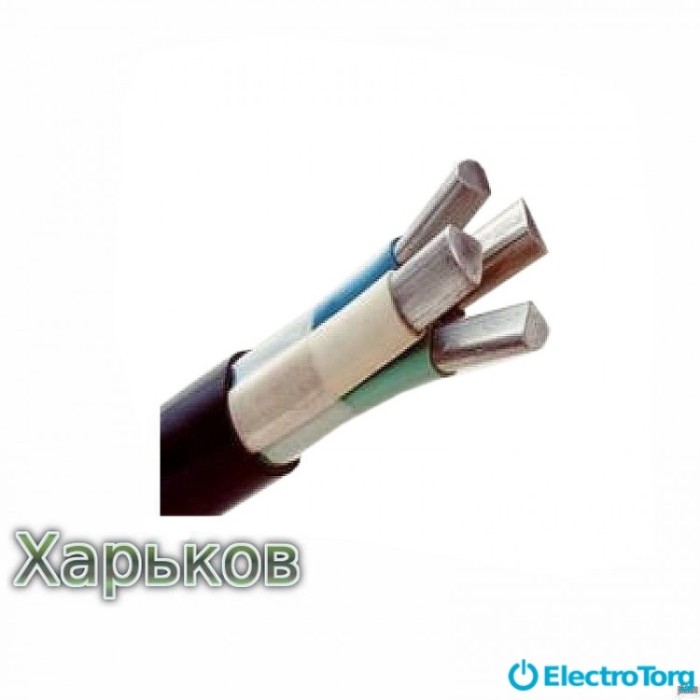 Кабель АВВГ 4х6 Харьковкабель