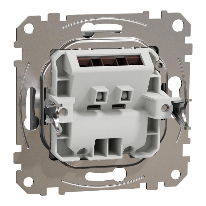 Розетка для вводу кабеля Алюміній Sedna Design Schneider Electric