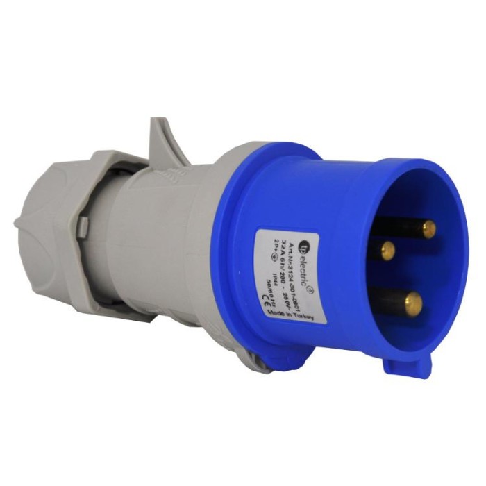 купить купить Вилка силова 32А/3 (2Р+РЕ) IP44, TP electric (3124-301-0901)  