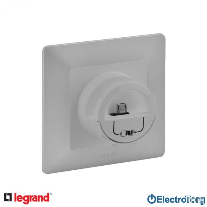 купить купить Док-станция Micro USB для зарядки в сборе Valena LIFE Legrand  