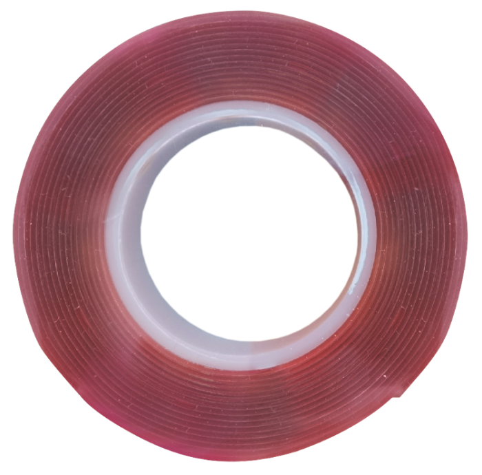 Стрічка двостороння клейка VHB акрилова 12 мм х 2м, 1мм, Lebron