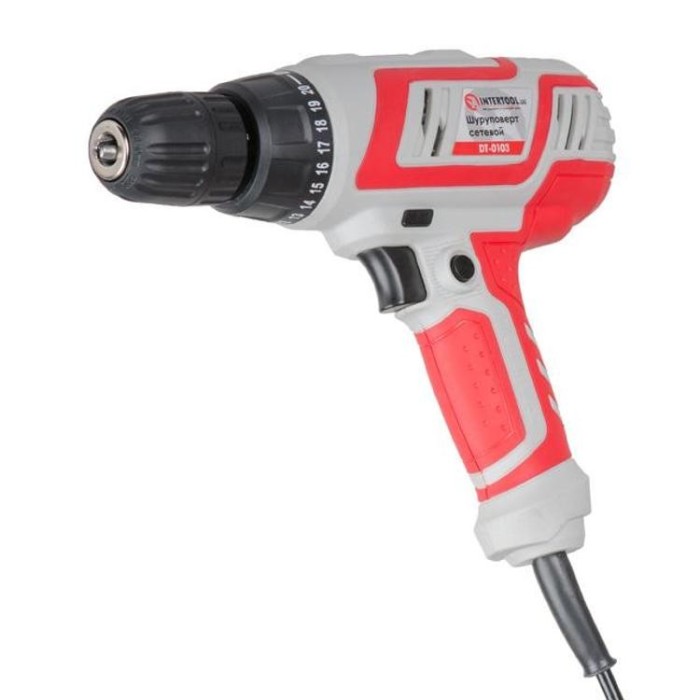 купить купить Дрель-шуруповерт электрическая 320Вт INTERTOOL DT-0103  