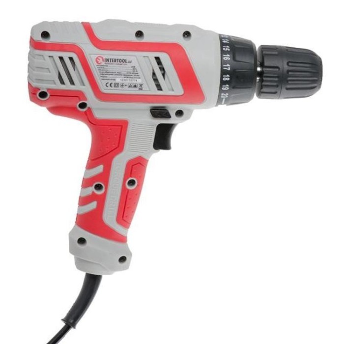 купить купить Дрель-шуруповерт электрическая 320Вт INTERTOOL DT-0103  