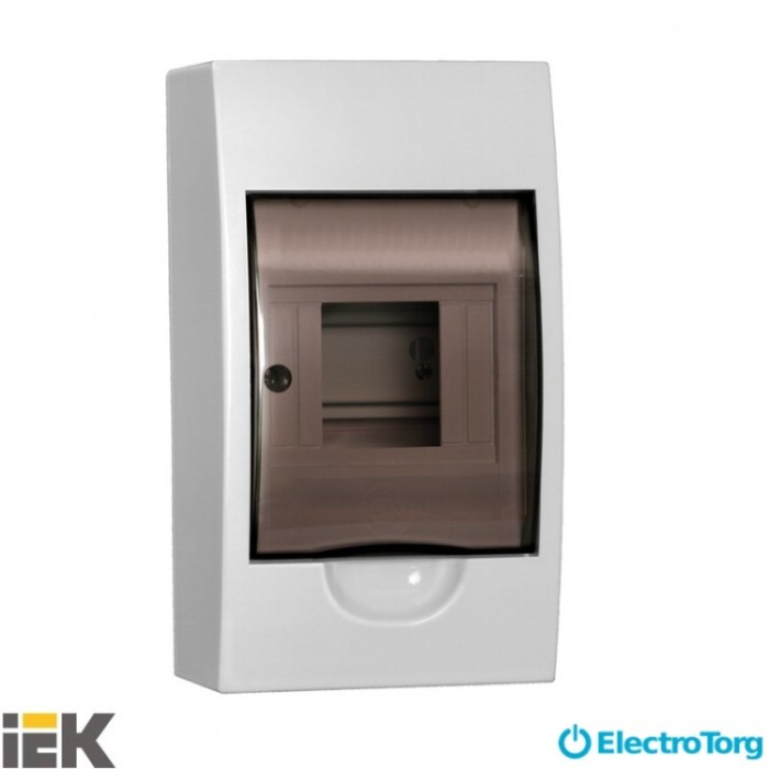 купить купить Корпус пластиковый ЩРН-П- 4 мод. 1ряд навесной 200х112х92 IP41 ИЭК (IEK)  