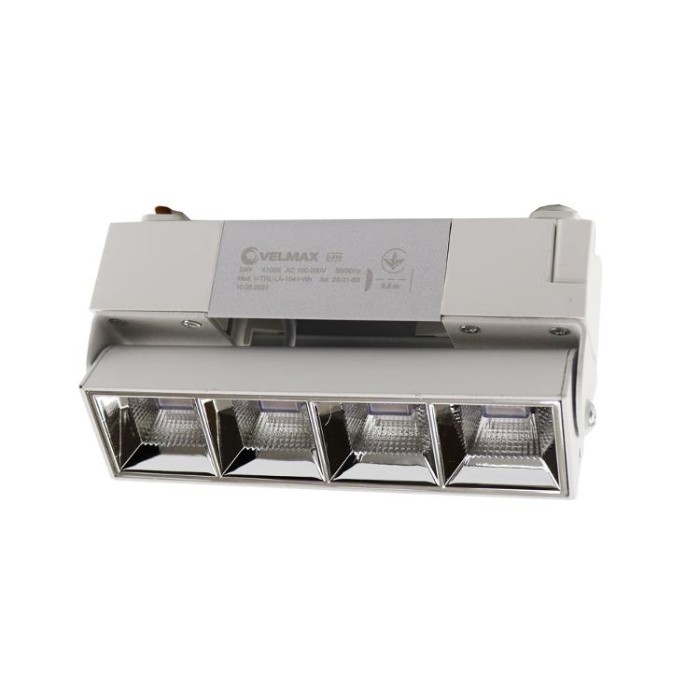 купить купить LED светильник V-TRL-LA, 10W, 800Lm, 4100K, 220V, белый, VELMAX  