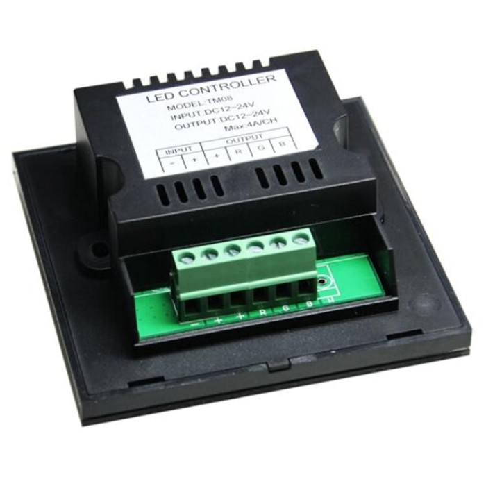купить купить Контроллер RGB OEM 12A-Touch black встраиваемый  