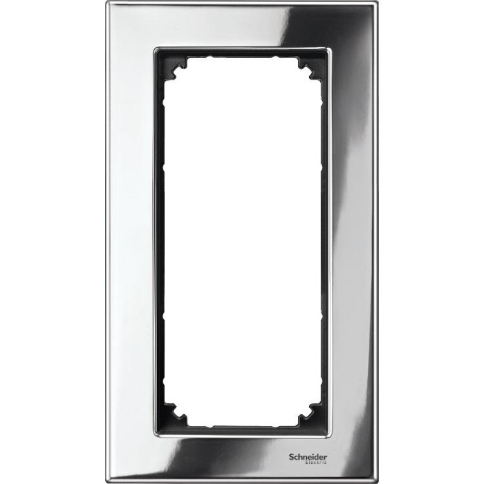 купить купить Рамка 2-м б/п металл хром Merten M-Elegance Schneider Electric (Шнайдер Электрик)  