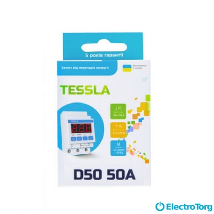купить купить Реле напряжения D50 -D50A Tessla  