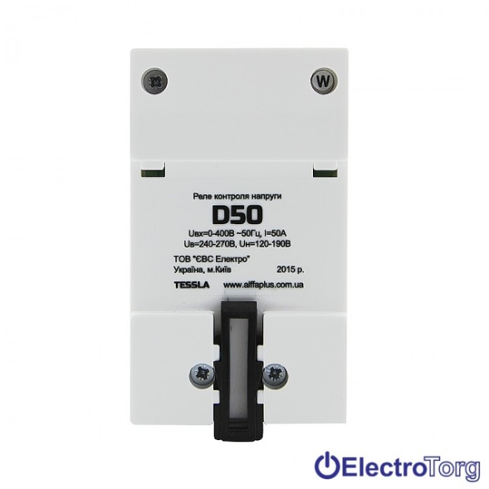 купить купить Реле напряжения D50 -D50A Tessla  