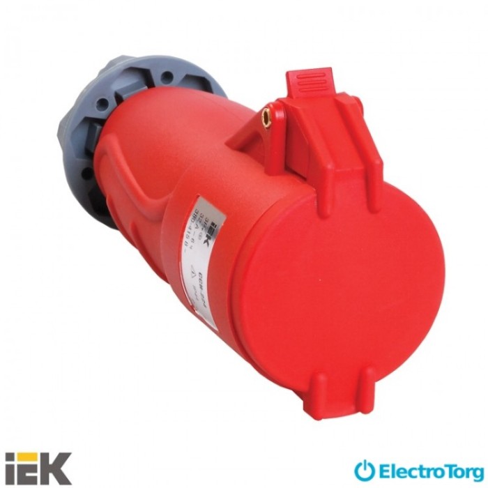 Розетка переносная ССИ-223 32А-6ч/200-250В 2Р+РЕ IP44 MAGNUM ИЭК (IEK)