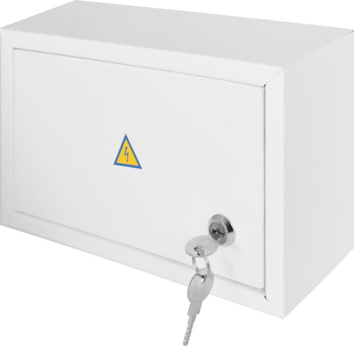 купить купить Щит / Шкаф e.mbox.stand.n.12.z под 12 мод., навесной, с замком e-next