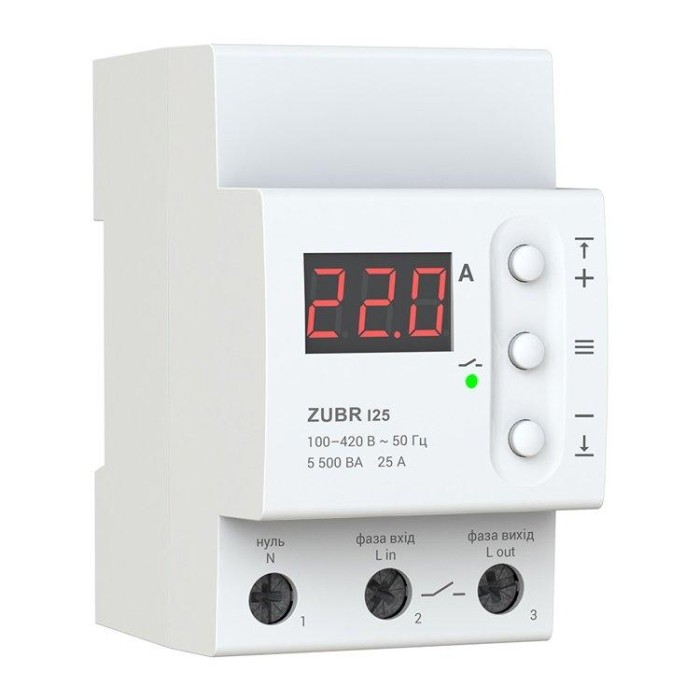 купить купить Однофазное реле тока ZUBR I25 (Зубр)  