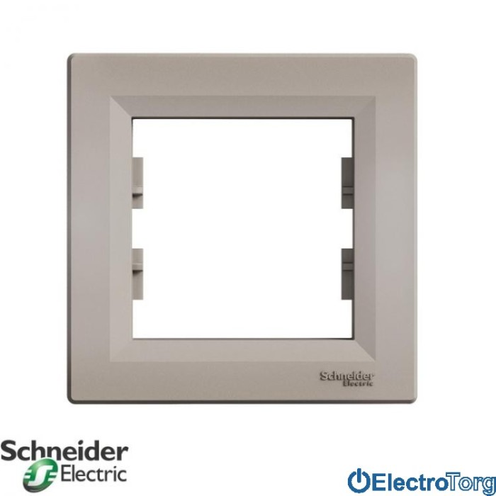 Рамка 1-постовая бронза Asfora Schneider Electric (Шнайдер Электрик)