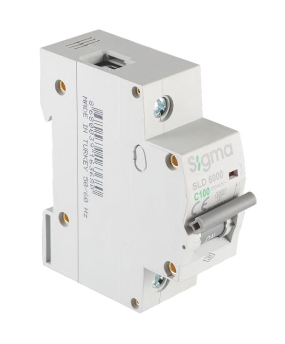 Авт. вимикач PRO SIGMA 6кА, 1Р, 80А &amp;quot;С&amp;quot; (6SL180C)