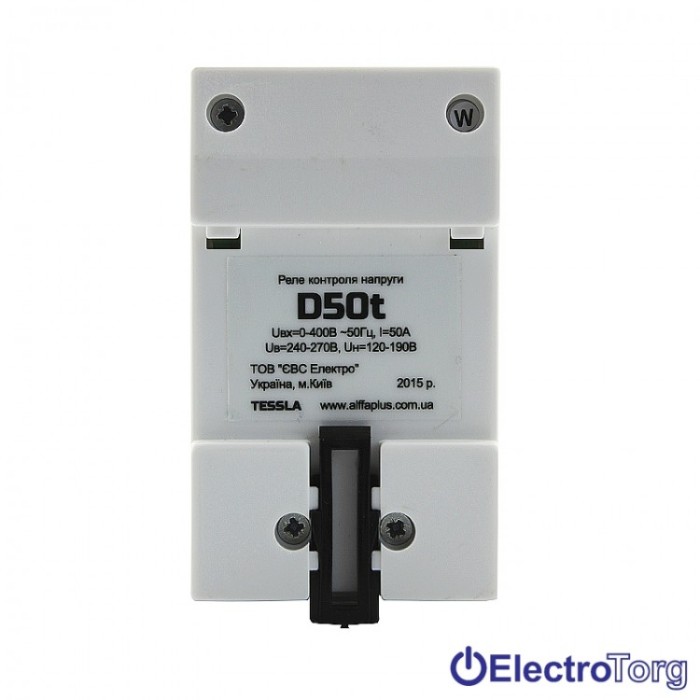 купить купить Реле напряжения D50 t-D50A (с термозащитой)Tessla  