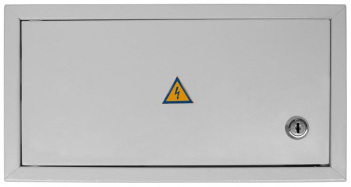 Щит / Шкаф e.mbox.stand.n.15.z под 15 мод., навесной, с замком e-next
