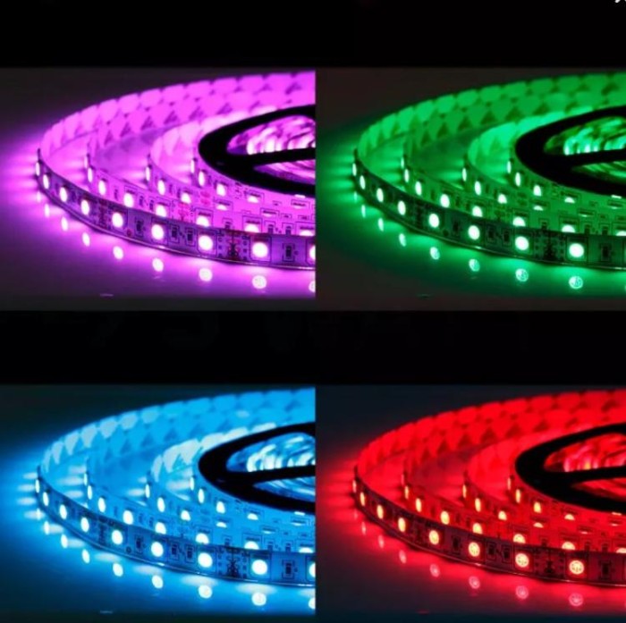 купить купить Светодиодная лента ST-12-5050-60-RGB-65, герметичная, 1м, OEM  