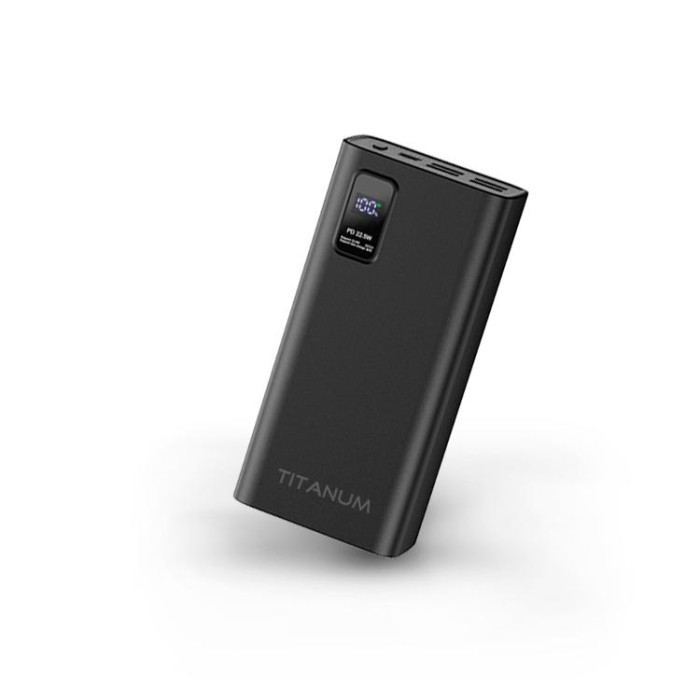 купить купить Повербанк TITANUM 728S 30000mAh 22.5W Black  