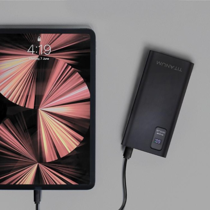 купить купить Повербанк TITANUM 728S 30000mAh 22.5W Black  